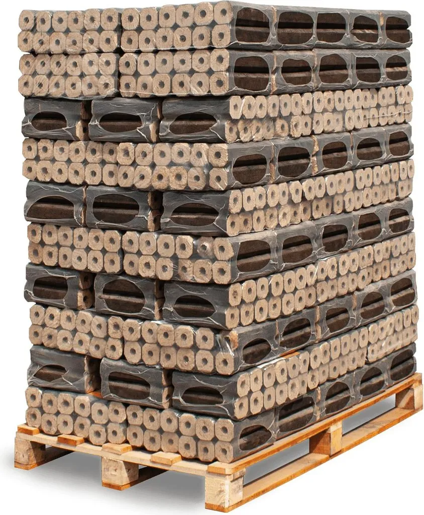 Heizfuxx PiniKay Octagon Hartholzbriketts 960kg