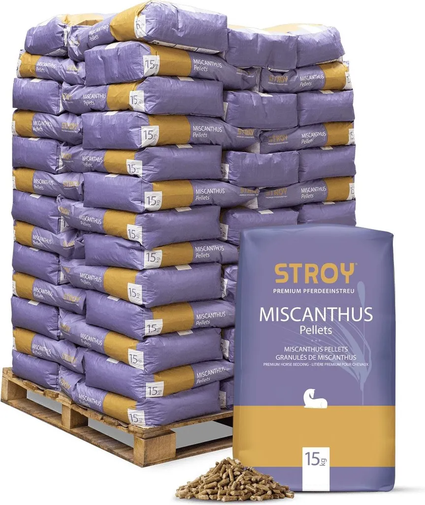 STROY Miscanthus Pellets Einstreu 975kg